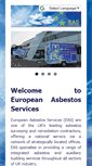 Mobile Screenshot of european-asbestos.co.uk
